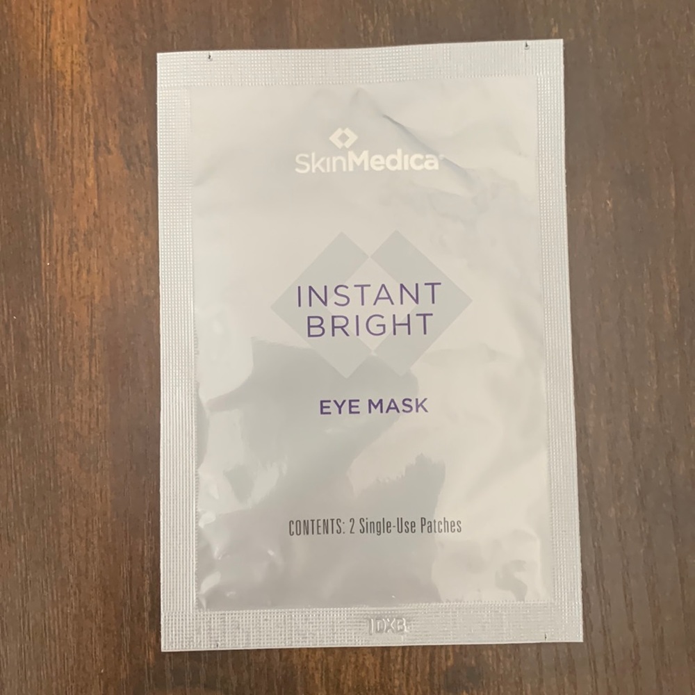 SkinMedica Instant Bright Eye Mask 2 Single-Use Patches Hydrating Soothing